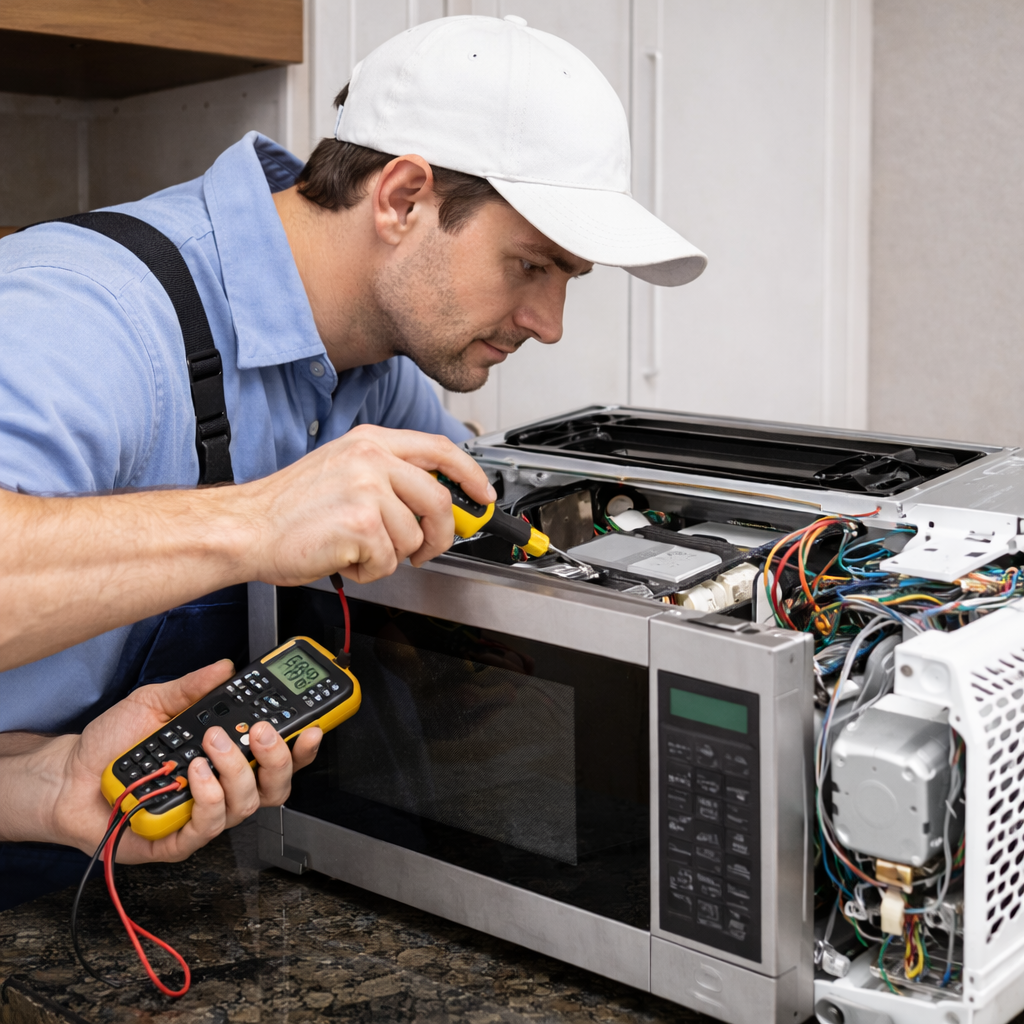 Complete Microwave Oven Service and Maintenance - Turntable Repair, Door Fix in Ranchi
